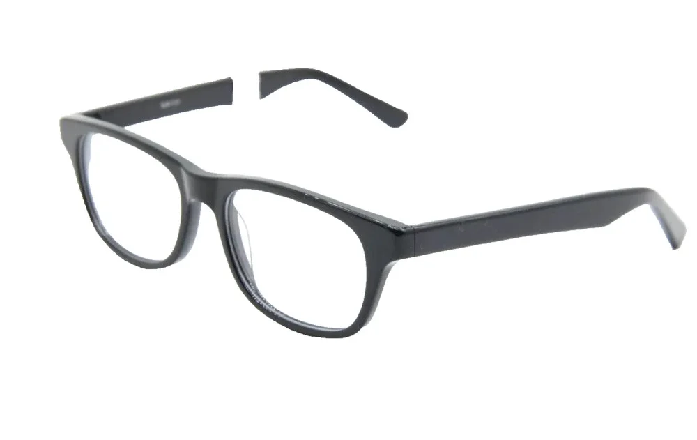 FM14092 SHINY BLACK EYEGLASSES FRAMES 51-17-140 AUTHENTIC NEW